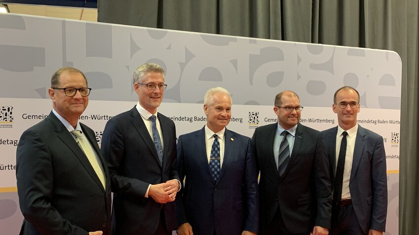 V.l.n.r.: Thomas Nowitzki, Steffen Jäger, Klaus Nussbaum, Timo Bechtold, Jörg Frey. | © Foto: NM