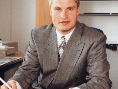 Klaus Nussbaum als Geschäftsführer der Niederlassung in Walldorf.