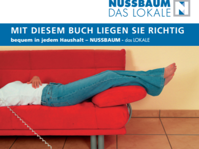 Telefonbuch, Nussbaum Medien „Das Lokale“, dem damaligen Telefon- und Branchenbuch von Nussbaum Medien.